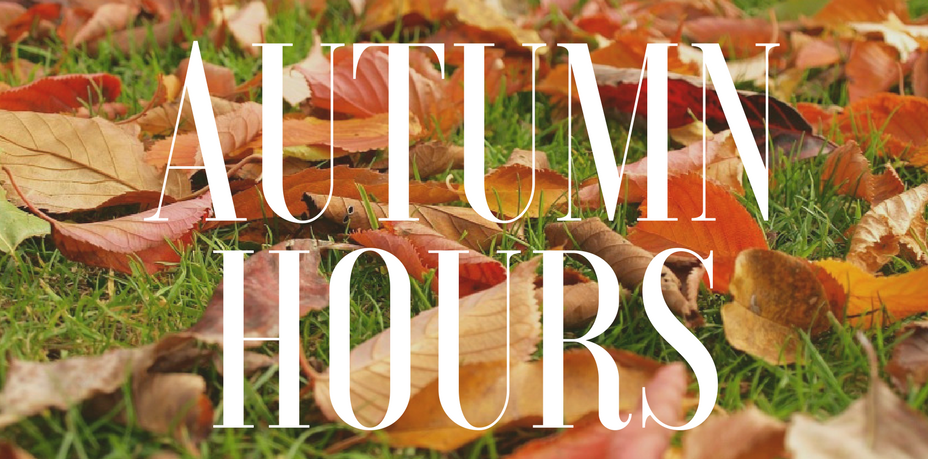 Store & Cafe Autumn Hours