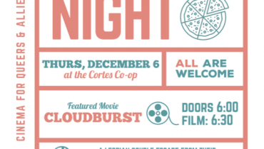 Queer Movie Night: Cloudburst on Dec 6th