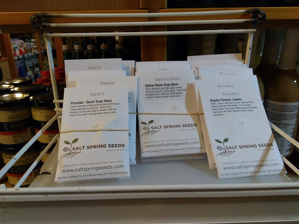 Salt Spring Seeds Now Available at the Co-op!