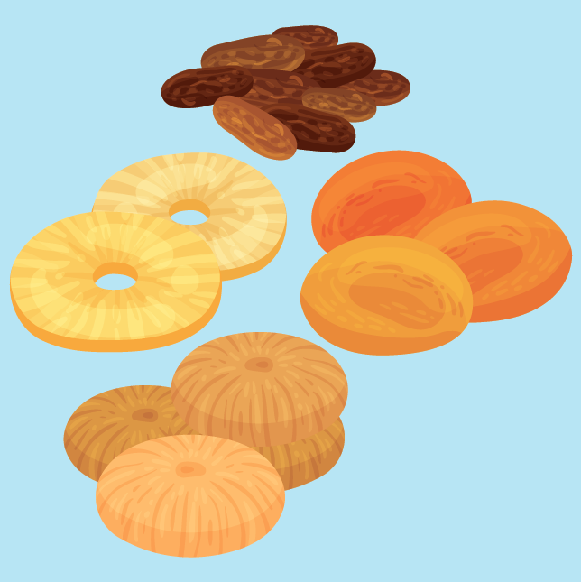 Dried Fruits & Vegetables