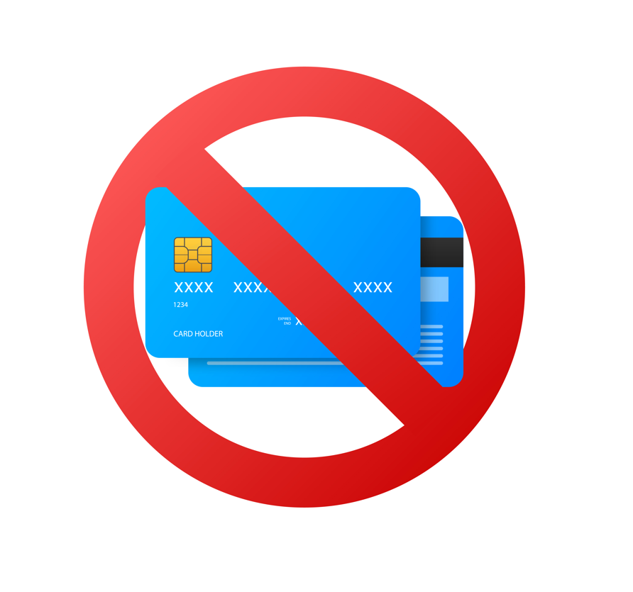 Please consider leaving the credit card in your wallet or at home -- ditch the plastic -- try the prepay!  It’s the easiest, best payment method for both store and customer.